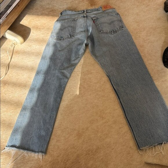 Customized pair of Levi’s 505 jeans intoAbout a size 26 vintage denim - Picture 12 of 16